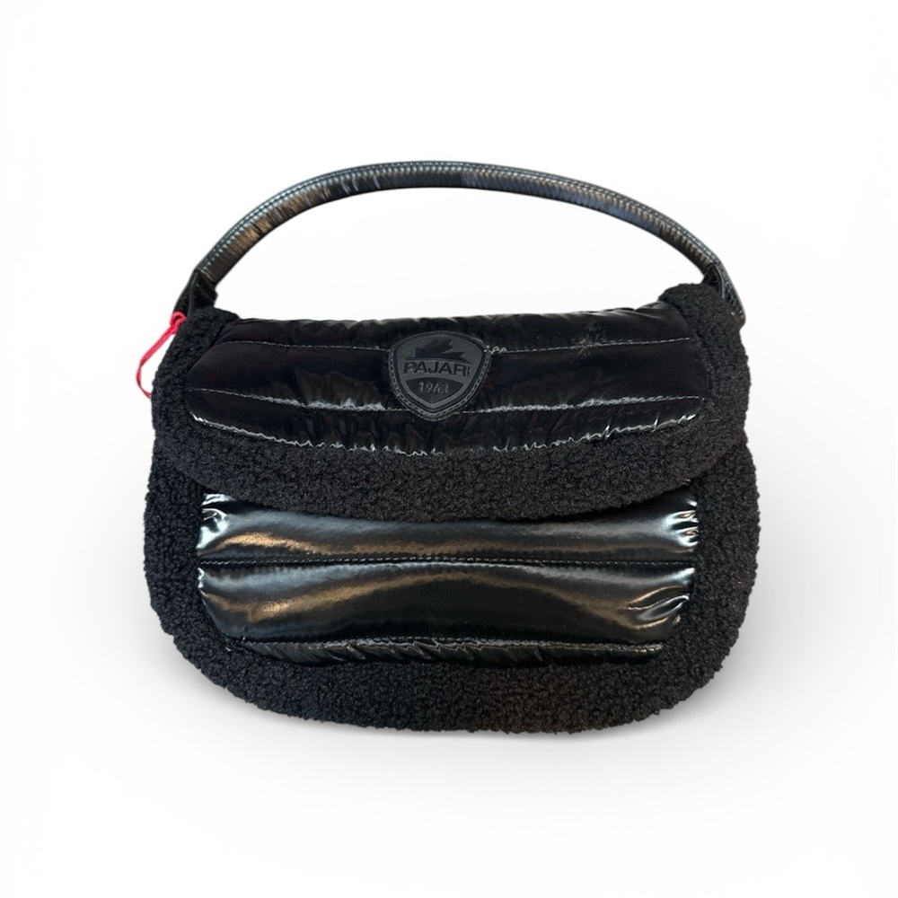 Pajar Glossy Black Shoulder Bag - Picture 5 of 8